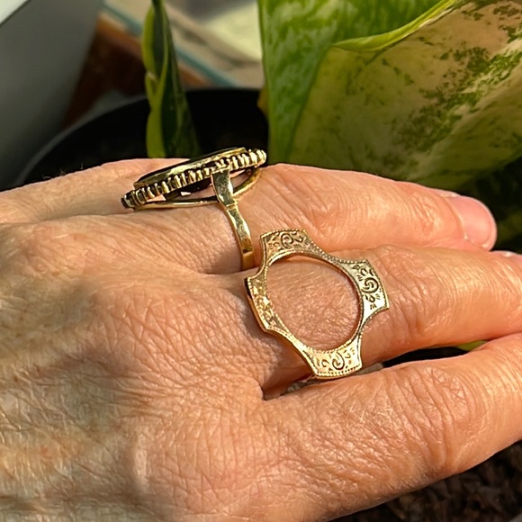 🎉HOST PIC🎉Handmade -of a kind 14k & 10k ring - Picture 5 of 5